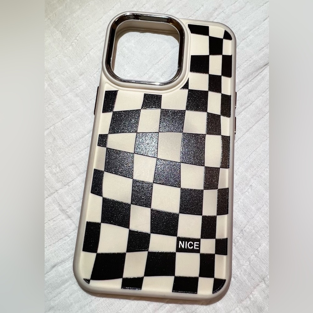 Checkered iPhone case